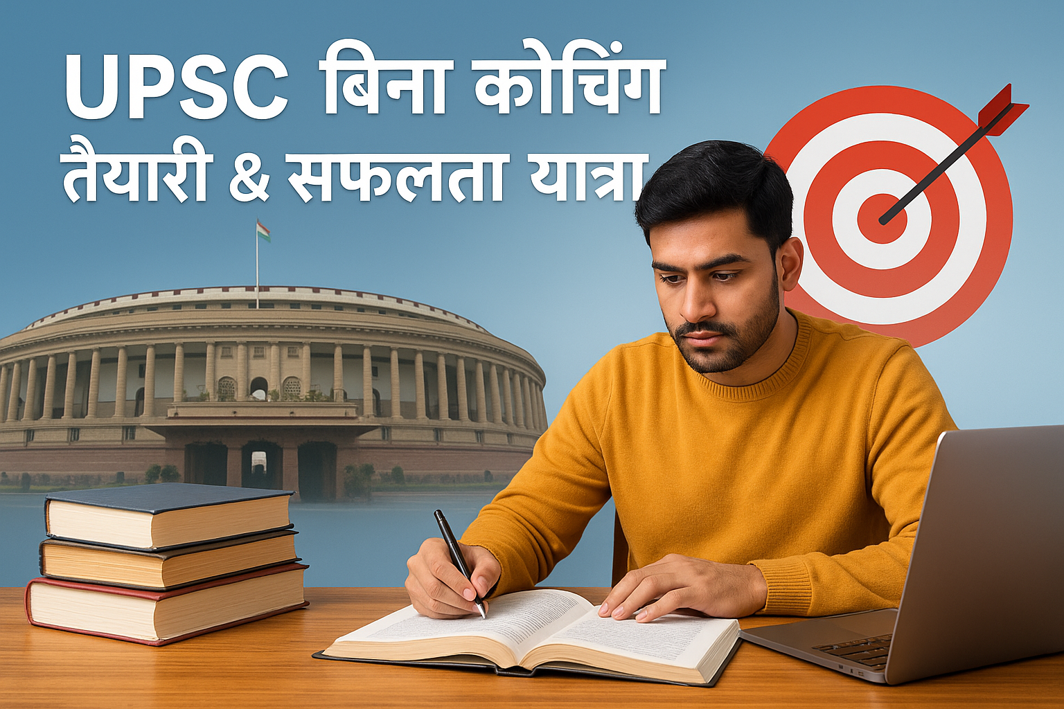 UPSC बिना कोचिंग